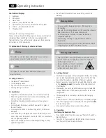 Preview for 3 page of Hama BTH Run Operating Instructions Manual