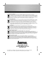 Preview for 1 page of Hama CM-2010 Operating Instructions Manual