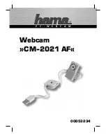 Предварительный просмотр 2 страницы Hama CM-2021 AF Operating Instructions Manual