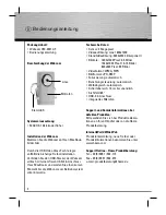 Предварительный просмотр 3 страницы Hama CM-2021 AF Operating Instructions Manual