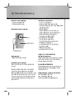 Предварительный просмотр 6 страницы Hama CM-2021 AF Operating Instructions Manual