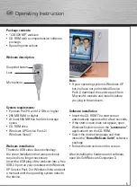 Preview for 6 page of Hama CM-320 MF Operating	 Instruction