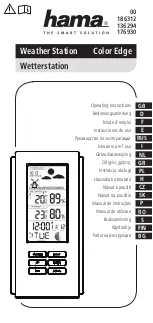 Предварительный просмотр 1 страницы Hama Color Edge 00136294 Operating Instructions Manual