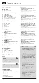 Preview for 6 page of Hama Color Edge 186312 Operating Instructions Manual