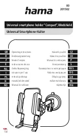 Hama Compact 201502 Operating Instructions Manual предпросмотр