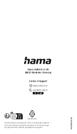 Предварительный просмотр 22 страницы Hama Compact 201502 Operating Instructions Manual