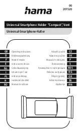 Hama Compact Operating Instructions Manual предпросмотр