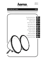 Hama CONES 00173165 Operating Instructions Manual preview