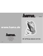 Preview for 1 page of Hama CR 100 Operating Instruction