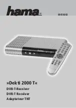 Предварительный просмотр 2 страницы Hama Dekti 2000 T Manual