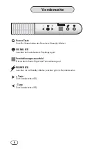 Предварительный просмотр 7 страницы Hama Dekti 2000 T Manual