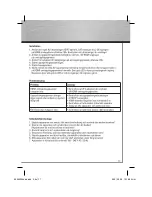 Preview for 17 page of Hama Deluxe 210 Operating Instructions Manual