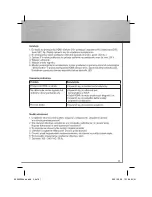 Preview for 21 page of Hama Deluxe 210 Operating Instructions Manual