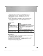 Preview for 25 page of Hama Deluxe 210 Operating Instructions Manual