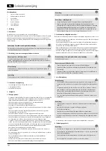 Preview for 12 page of Hama DIN A3/250 Operating Instructions Manual