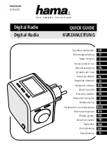 Предварительный просмотр 1 страницы Hama DIR45BT Quick Manual