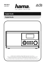 Preview for 1 page of Hama DIR90BT Operating Instructions Manual