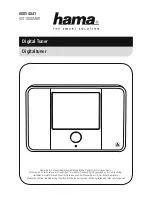 Hama DIT1000MBT Operating Instructions Manual preview