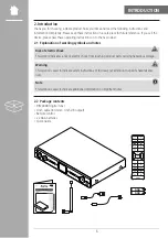 Preview for 5 page of Hama DIT2006BT Operating Instructions Manual