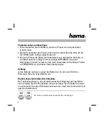 Preview for 5 page of Hama DMP-200 Operating	 Instruction