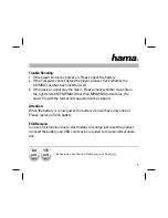 Preview for 8 page of Hama DMP-200 Operating	 Instruction