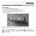 Предварительный просмотр 11 страницы Hama DMP-200 User Manual