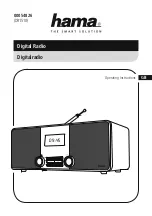 Hama DR1510 Operating Instructions Manual preview