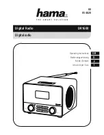 Hama DR1600 Operating Instructions Manual preview