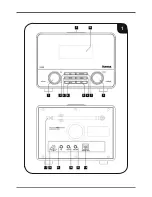 Предварительный просмотр 3 страницы Hama DR1600 Operating Instructions Manual