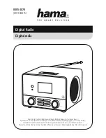 Hama DR1610BTS Operating Instructions Manual preview