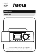 Preview for 1 page of Hama DR350 User Manual