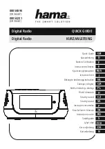 Preview for 1 page of Hama DR36SBT Quick Manual