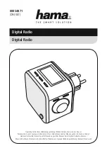 Hama DR40BT Manual preview