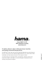 Предварительный просмотр 82 страницы Hama DR40BT Operating Instructions Manual