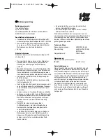 Preview for 4 page of Hama Easy Line EL-200 Operating	 Instruction