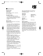 Preview for 5 page of Hama Easy Line EL-200 Operating	 Instruction