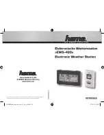 Hama EWS-420 Operating Instructions Manual preview