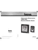 Предварительный просмотр 1 страницы Hama EWS-500 Operating Instructions Manual