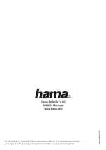 Предварительный просмотр 28 страницы Hama EWS-720 Operating Instructions Manual