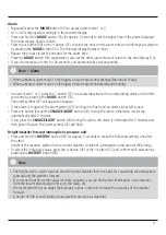 Preview for 10 page of Hama EWS-830 User Manual