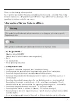 Preview for 4 page of Hama EWS-860 Operating Instructions Manual