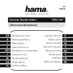 Hama EWSC-100 Operating Instructions Manual предпросмотр