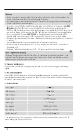 Preview for 4 page of Hama Fabric 10 Operating Instructions Manual