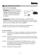 Предварительный просмотр 7 страницы Hama FDA 980 User Manual