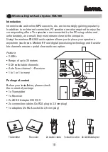 Preview for 11 page of Hama FDA 980 User Manual