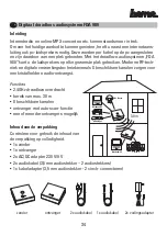 Предварительный просмотр 35 страницы Hama FDA 980 User Manual