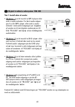 Предварительный просмотр 42 страницы Hama FDA 980 User Manual