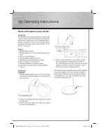 Предварительный просмотр 5 страницы Hama FK-965 Operating	 Instruction