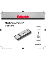 Hama FlashPen Fancy Operating	 Instruction preview