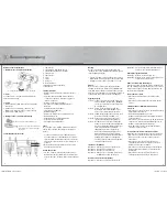 Preview for 2 page of Hama Freedom Operating	 Instruction